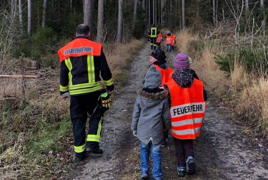 Wanderung der Kinderfeuerwehr